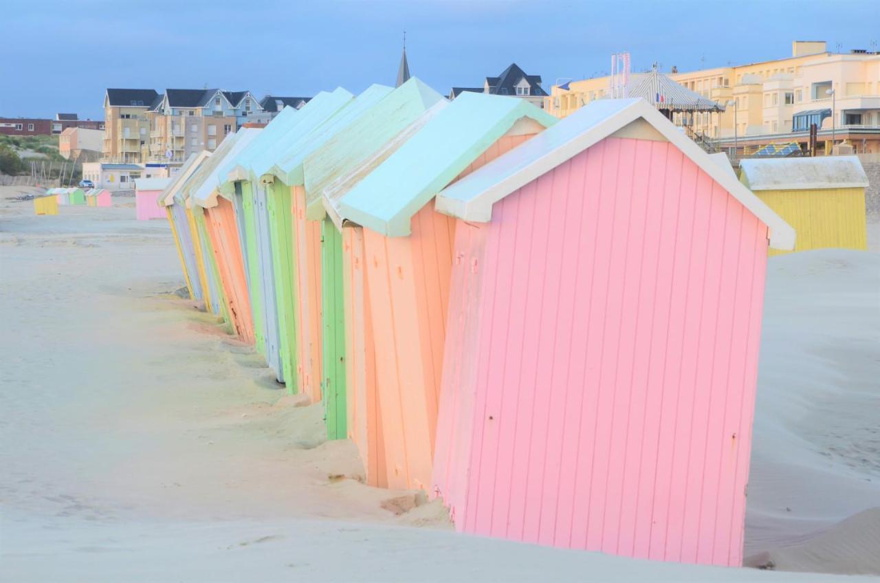 Cozy D'Opale Charmant T1 Bord De Mer Cour Privee Et Clot Wifi 3 Pers Animaux Acceptes Gratuit Daire Berck Dış mekan fotoğraf